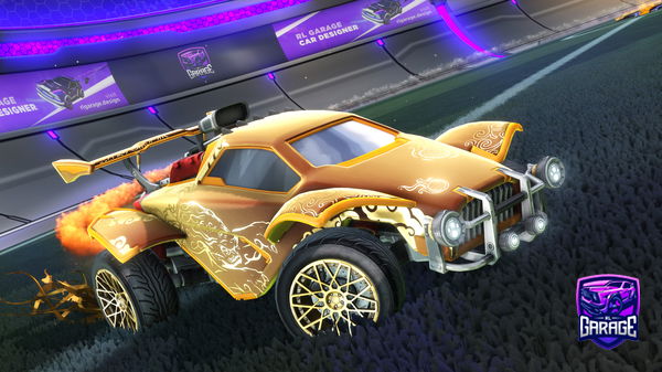 A Rocket League car design from Xialken