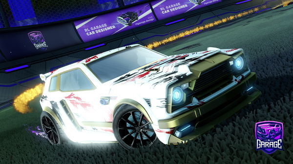 A Rocket League car design from SpacesheepRL