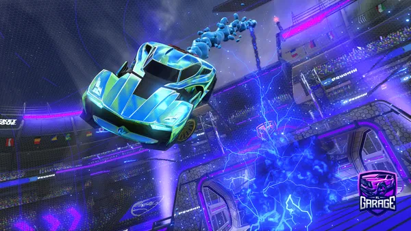 A Rocket League car design from Scythe10123