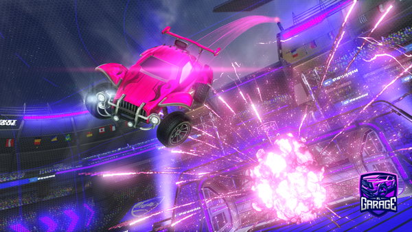 A Rocket League car design from pdprodigies