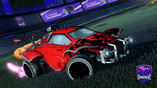 A Rocket League car design from Vigarini