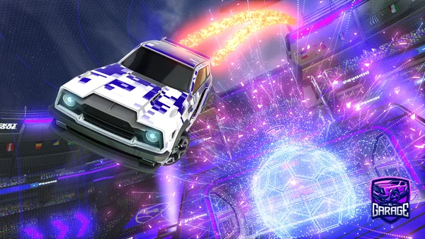 A Rocket League car design from PinkRider