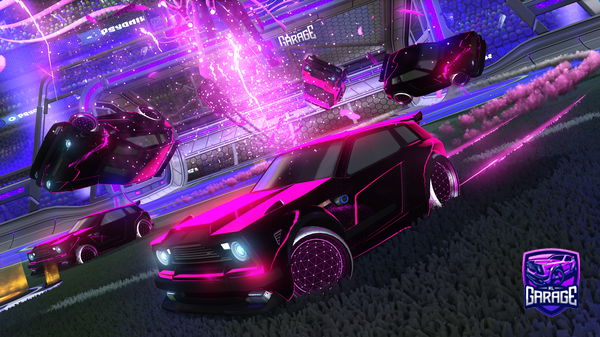 A Rocket League car design from Stinus2006