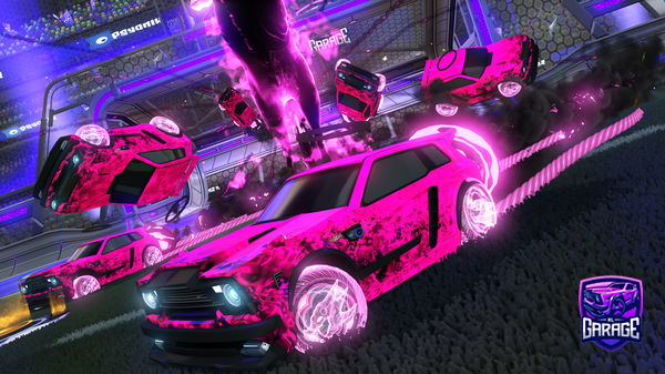 A Rocket League car design from hugzcrii