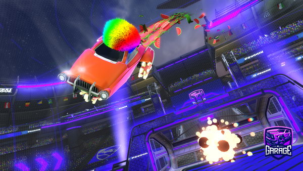 A Rocket League car design from TAAVI7802