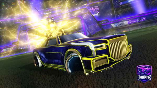 A Rocket League car design from Pada310