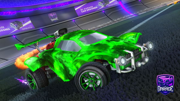 A Rocket League car design from BG4ManUtd