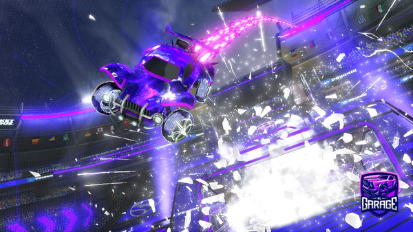 A Rocket League car design from yoyofrito