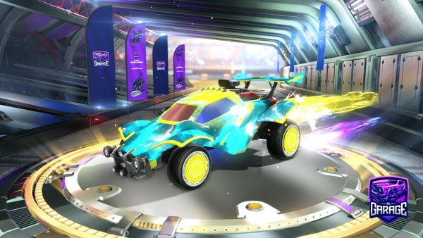 A Rocket League car design from D-littleman