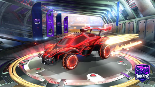 A Rocket League car design from Superketchup123