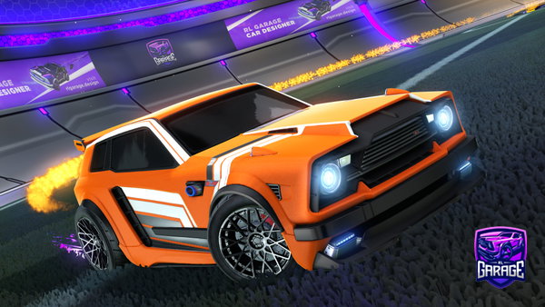A Rocket League car design from JxshJW