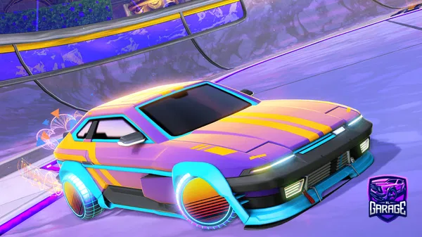 A Rocket League car design from Becienzo88