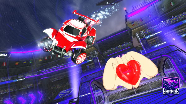 A Rocket League car design from Datboi403