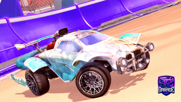 A Rocket League car design from JollySpeed