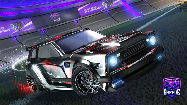 A Rocket League car design from JP-yt