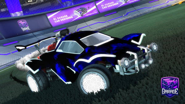 A Rocket League car design from x8r
