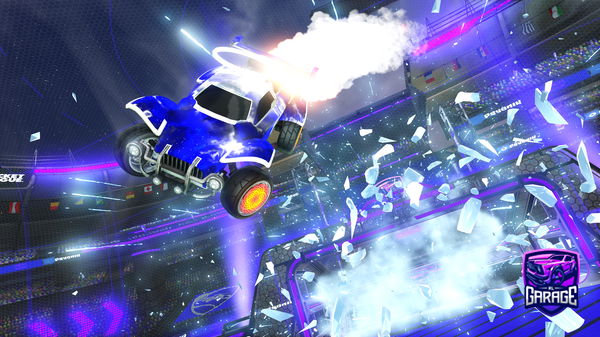 A Rocket League car design from Ssesk2