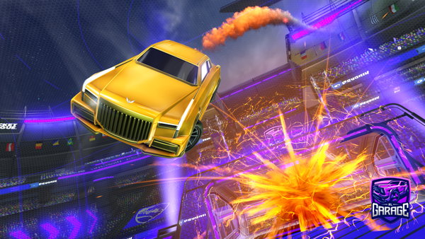 A Rocket League car design from HydroSefty