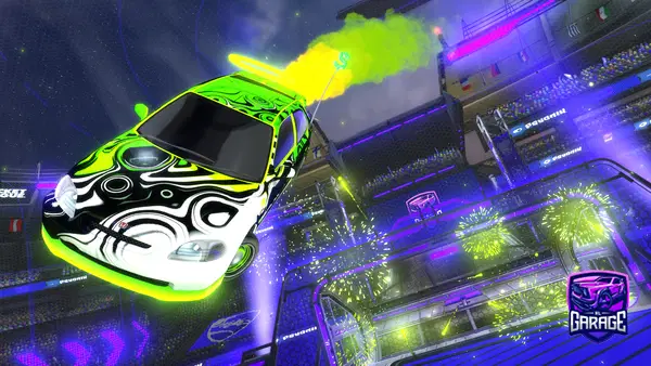 A Rocket League car design from PortalManager