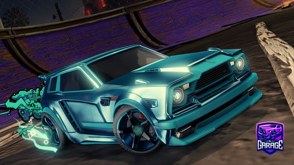 A Rocket League car design from V0RT3X_R3AP3R