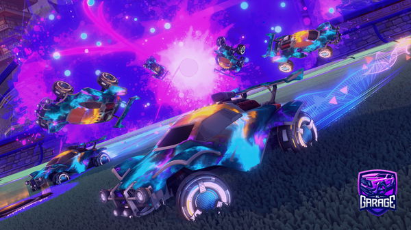 A Rocket League car design from ORION_CITRON