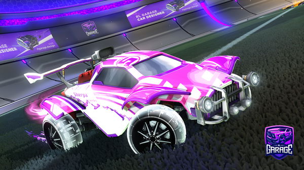 A Rocket League car design from DevilOCE