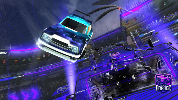 A Rocket League car design from CapebleCorgi