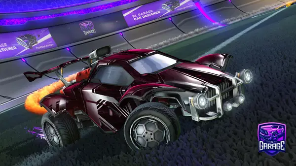 A Rocket League car design from Kartka123