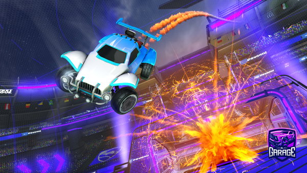 A Rocket League car design from tiatiakola