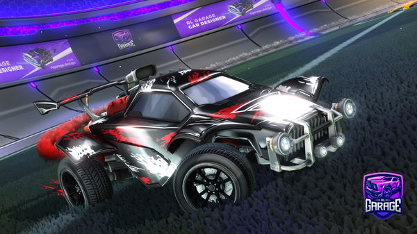 A Rocket League car design from remileemans