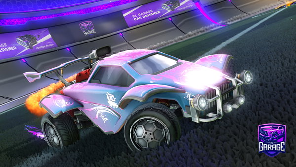 A Rocket League car design from Wonlor
