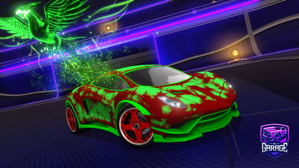 A Rocket League car design from bos3r