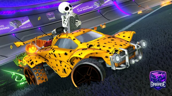 A Rocket League car design from ZoroBear