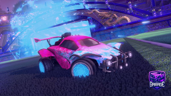 A Rocket League car design from DMN_Aquaa