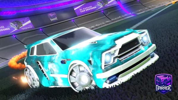 A Rocket League car design from Ancient_remain