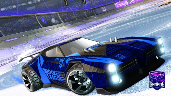 A Rocket League car design from Ti_Re10