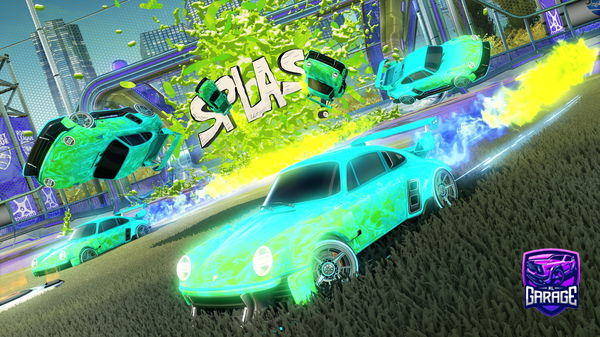 A Rocket League car design from albert12