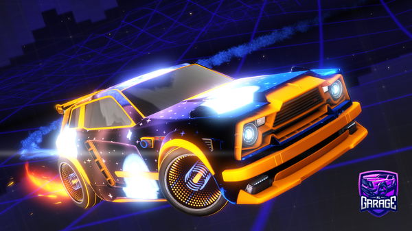 A Rocket League car design from BxbyCrxzy