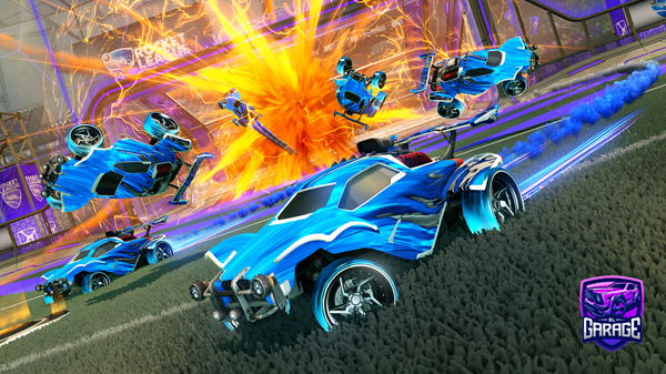 A Rocket League car design from king_leo180