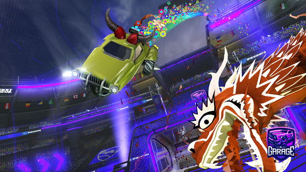 A Rocket League car design from charlococo9719