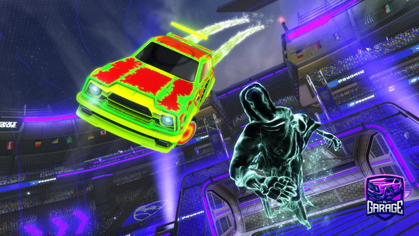 A Rocket League car design from Noxh0493