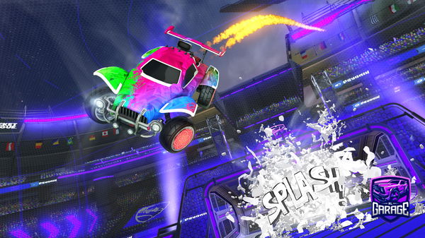 A Rocket League car design from Yuno2alive