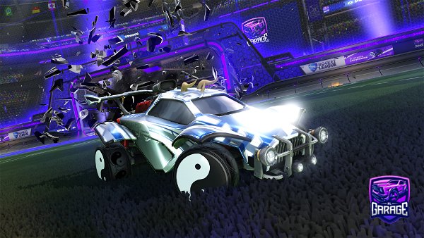 A Rocket League car design from JzrEmmi