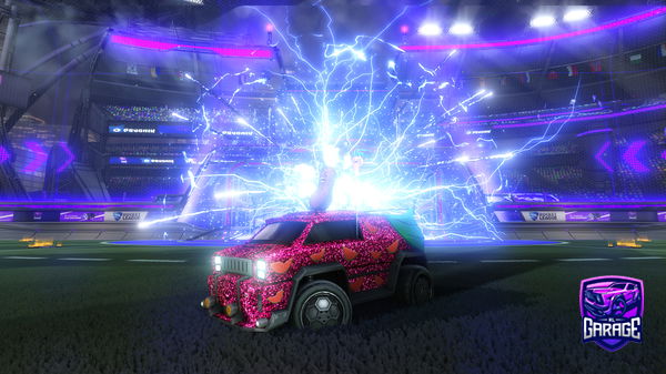 A Rocket League car design from RaPiiDzZF3AR