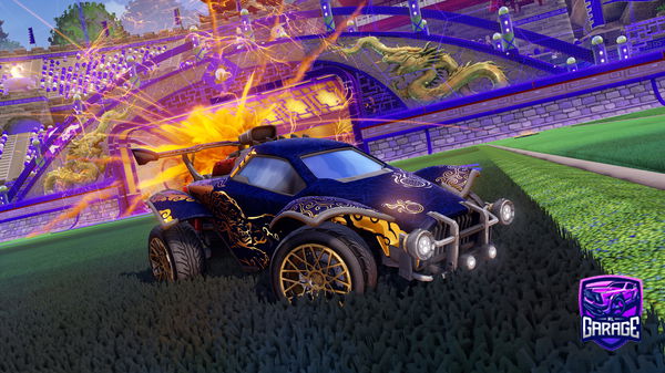 A Rocket League car design from Loulou3point0