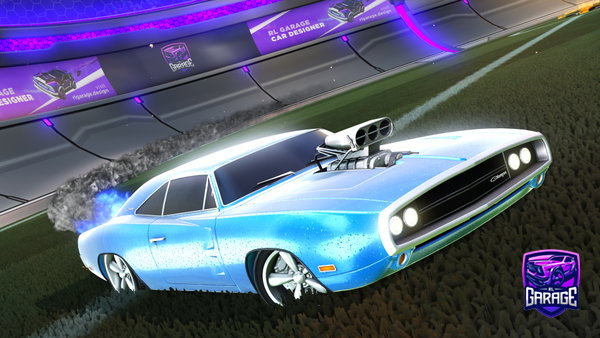A Rocket League car design from TheCatAllex