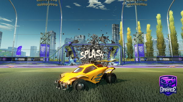 A Rocket League car design from Skrotym