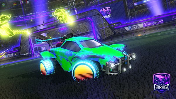 A Rocket League car design from ULTRACHAMP