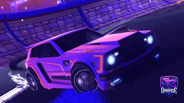 A Rocket League car design from BlackPufferfish