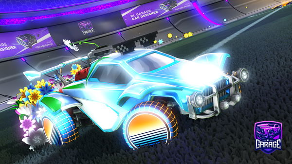 A Rocket League car design from Bmoney091700